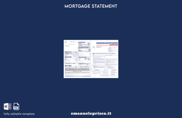 stile verificato Estratto conto ipotecario della Togo Financial Bank nei forma 1